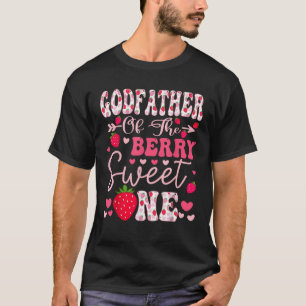 GodVader van de bes Sweet One Aardbei 1st Bi T-shirt