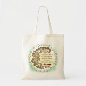 Godvruchtige christelijke moeder aangepaste naam tote bag (Voorkant)