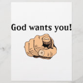 Godwantsyou Flyer (Voorkant)