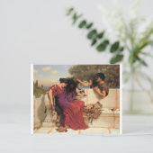 Godward - het oude, oude verhaal briefkaart (Staand voorkant)