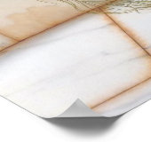 Godward Idleness klassiek schilderij Poster (Hoek)