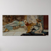 Godward - Mischief and Repose (1895) Poster (Voorkant)