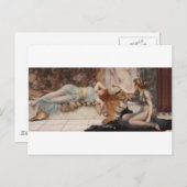 Godward - Mischief and Repose Briefkaart (Voorkant / Achterkant)