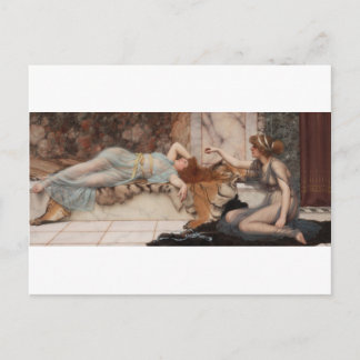 Godward - Mischief and Repose Briefkaart