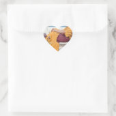 Godward - Onder de bloesem die hangt op de boeg Hart Sticker (Tas)