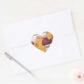 Godward - Onder de bloesem die hangt op de boeg Hart Sticker (Envelop)