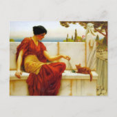 Godward plaagt briefkaart (Voorkant)