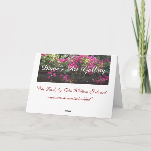 Godward plaagt kaart (Achterkant)