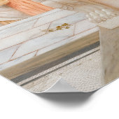 Godward priesteres van Bacchus Schilderen Poster (Hoek)