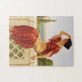Godward the Signal Beauful Woman Portret Art Legpuzzel (Horizontaal)