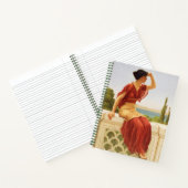 Godward the Signal Beauful Woman Portret Art Notitieboek (Binnen)