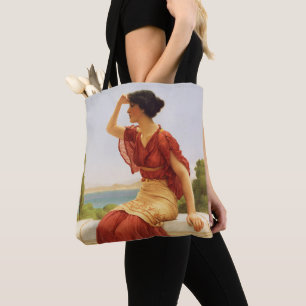 Godward the Signal Beauful Woman Portret Art Tote Bag