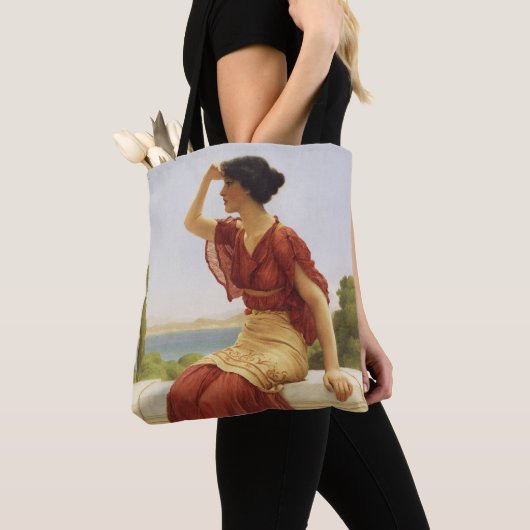 Godward the Signal Beauful Woman Portret Art Tote Bag (Dichtbij)