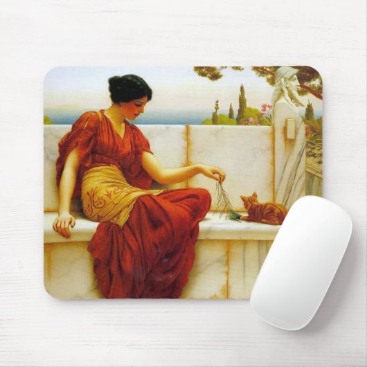 Godward's "The Tease" Muismat (Met muis)