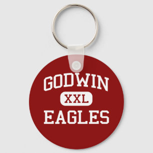 Godwin - Eagles - High School - Richmond Virginia Sleutelhanger