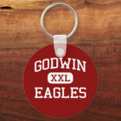 Godwin - Eagles - High School - Richmond Virginia Sleutelhanger (Voorkant)