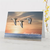 Godwins in de vlucht kaart (Gele Bloem)