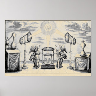Godzdelijke Engelen van de Alchemie Poster