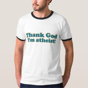 Godzijdank ben ik atheïst t-shirt