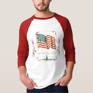 Godzijdank ben ik een Shirt van de Amerikaanse Man