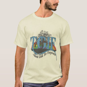 Godzijdank ben ik vergeven TGIF T-shirt