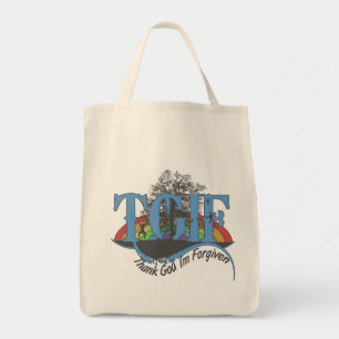 Godzijdank ben ik vergeven TGIF Tote Bag
