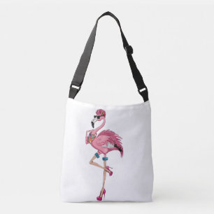 Godzijdank dat ik een grappig citaat van Flamingo  Crossbody Tas