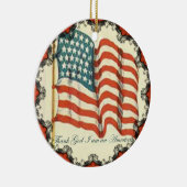 Godzijdank in een Amerikaans Ornament (Rechts)