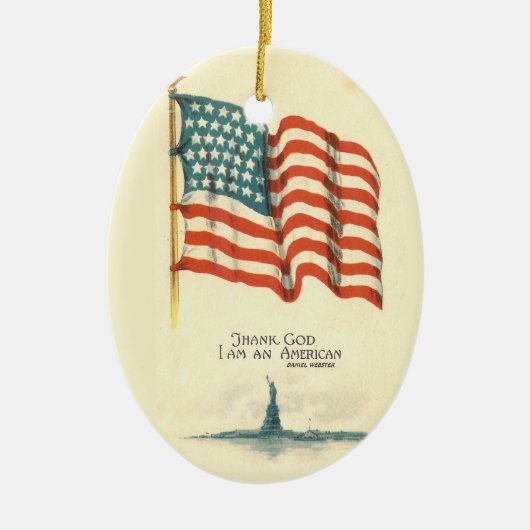 Godzijdank in een Amerikaans Ornament (Voorkant)