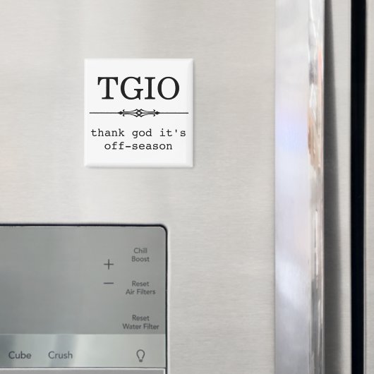 Godzijdank is het buiten het seizoen magneet (Insitu (Koelkast))