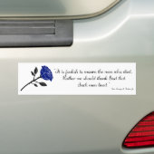 Godzijdank leefden dergelijke Mannen Bumpersticker (Op auto)