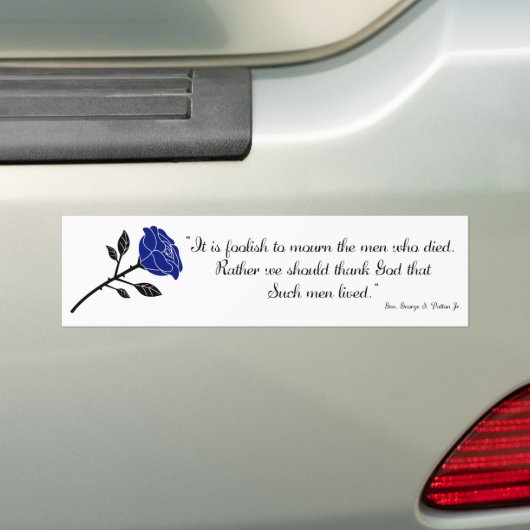 Godzijdank leefden dergelijke Mannen Bumpersticker (Op auto)