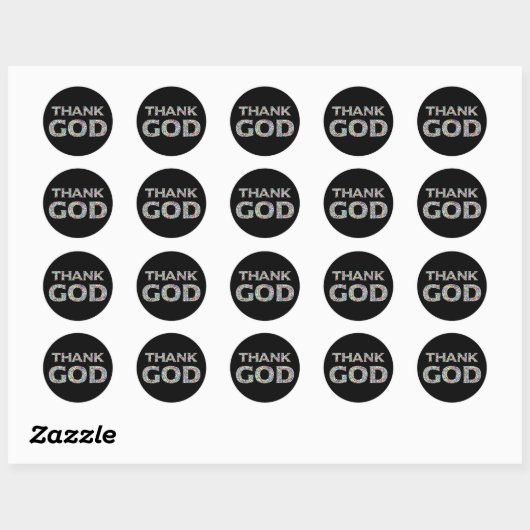 Godzijdank Stickers (Vel)