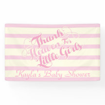 Godzijdank voor de kleine meisjes, Baby shower Ban