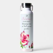 Godzijdank voor de zusters waterfles (Voorkant)