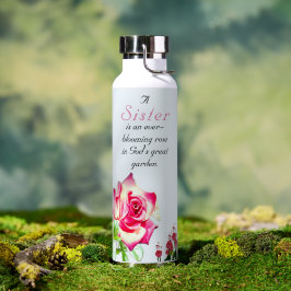 Godzijdank voor de zusters waterfles