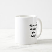Godzijdank voor elke Morning Cross Custom Christel Koffiemok (Voorkant rechts)