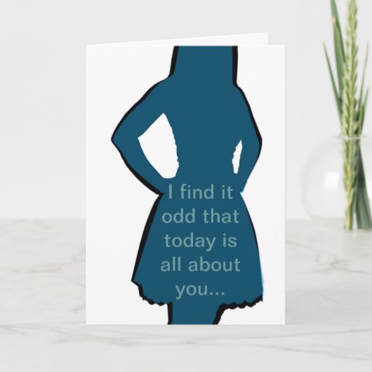 Godzijdank voor je moeder bedankkaart (Voorkant)