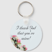 Godzijdank voor zuster sleutelhanger (Achterkant)