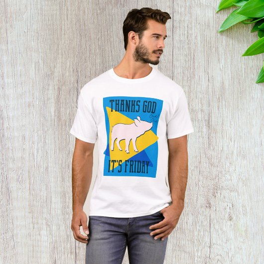 Godzijdank zijn vrijdag t-shirt