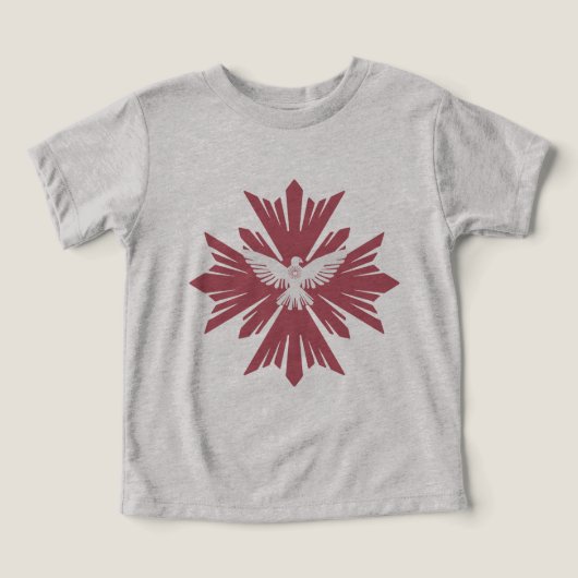 Godzijdelijke duif van vrede (Design voorkant)