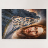 Godzijdige Redder: De Heer Is Mijn Rots Legpuzzel (Horizontaal)