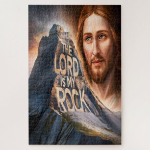 Godzijdige Redder: De Heer Is Mijn Rots Legpuzzel