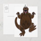 Godzilla Briefkaart (Voorkant / Achterkant)
