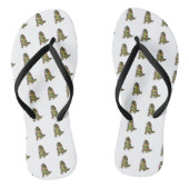 Godzilla en gnomen teenslippers (Voetbed)