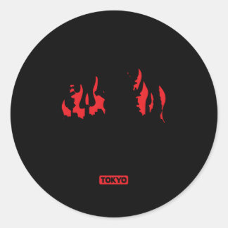 Godzilla I overleefde Godzilla Ronde Sticker