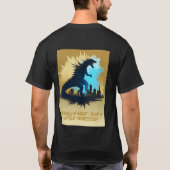 Godzilla-modus - Een beetje gestrest T-shirt (Achterkant)
