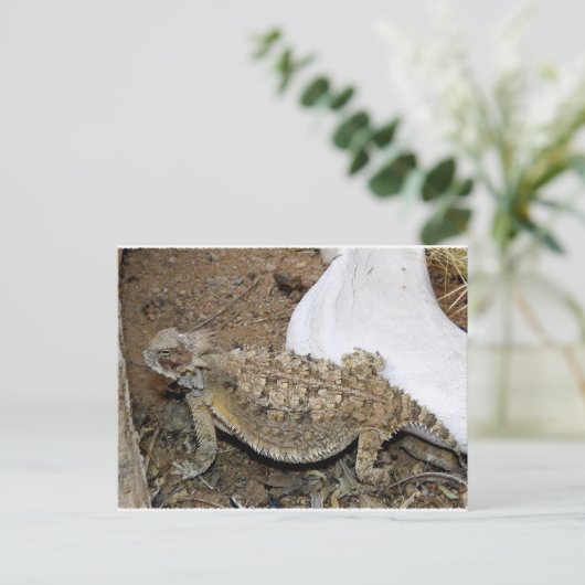 Godzilla Retourneert Briefkaart (Staand voorkant)