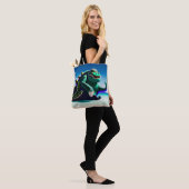 Godzilla Tote Bag (Op model)