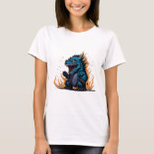 Godzilla Vuren Monester Dier Godzilla T-shirt (Voorkant)